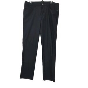 Lululemon ABC Classic-fit Commission 34 W 31L Stretch Cotton VersaTwill - Navy